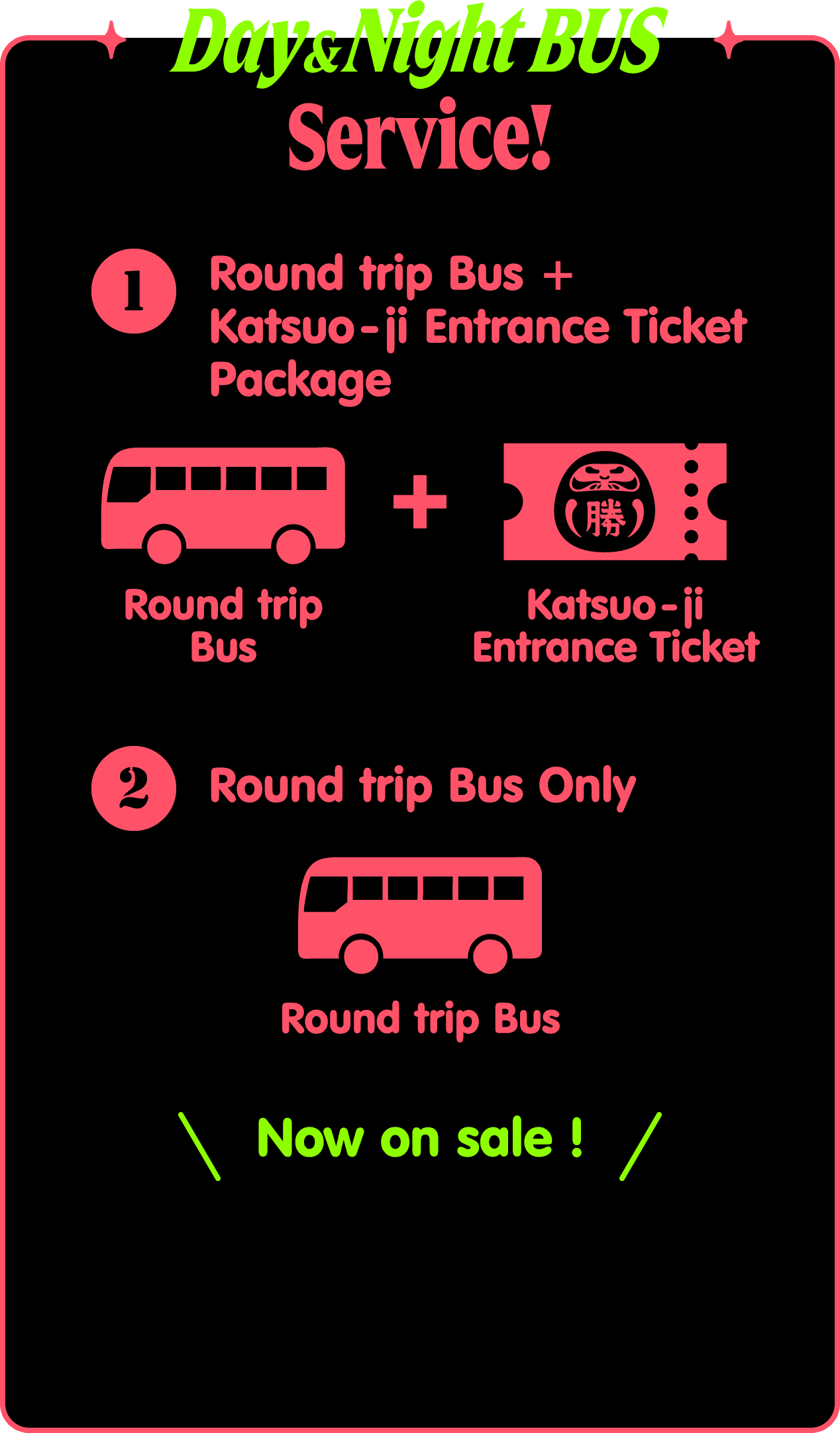 Day&Night BUS Service!